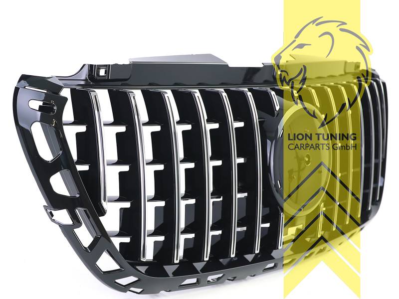 Liontuning - Tuningartikel für Ihr Auto  Lion Tuning Carparts  GmbHSportgrill Kühlergrill für Mercedes Benz Sprinter W907 schwarz matt