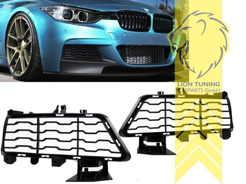 Liontuning - Tuningartikel für Ihr Auto  Lion Tuning Carparts GmbH Stoßstangen  Gitter Frontgitter links rechts für BMW F30 F31 auch für M Paket