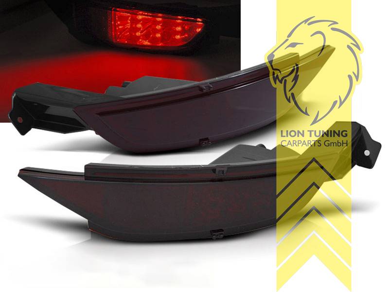 AUTOELEGANCETUNING - AUTOELEGANCETUNING - Fußmatten Set für Ford Fiesta MK7  2011-2017 Matten Autoteppiche Rand Rot