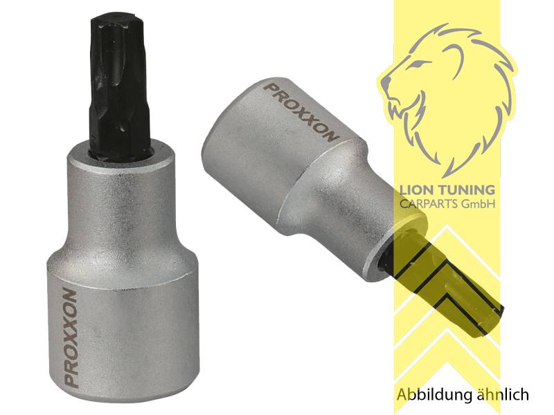 für 1/2 Zoll Vierkantantrieb (12,5 mm), TX 45, Chrom-Vanadium-Stahl, 55 mm