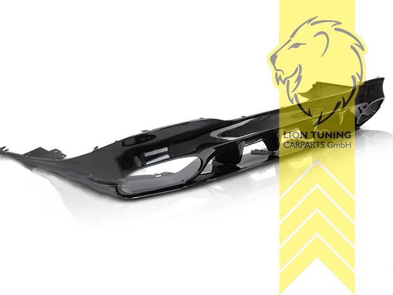 schwarz glänzend, nur passend für AMG LINE!, ABS Kunststoff, Eintragungsfrei / als Ersatzteil verwendbar