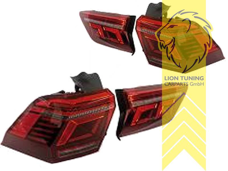 Liontuning - Tuningartikel für Ihr Auto  Lion Tuning Carparts GmbH LED  Rückleuchten VW Tiguan rot