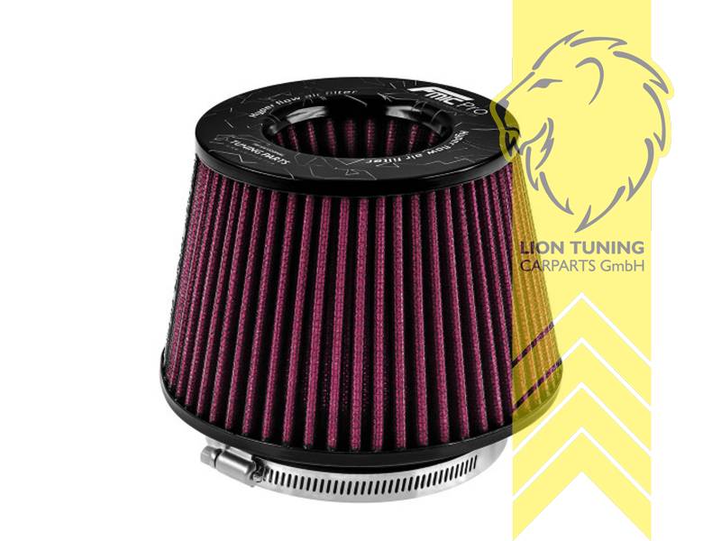 Liontuning - Tuningartikel für Ihr Auto  Lion Tuning Carparts GmbH offener  Sportluftfilter Pilz universal grau