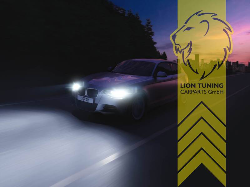 Liontuning - Tuningartikel für Ihr Auto  Lion Tuning Carparts GmbH H4  Birnen Leuchtmittel Osram Night Breaker Laser 55 Watt Xenon Optik