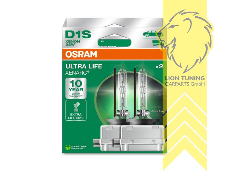 Xenon, HID, D1S, 35W, Scheinwerfer, 12 V, Eintragungsfrei / mit E-Prüfzeichen