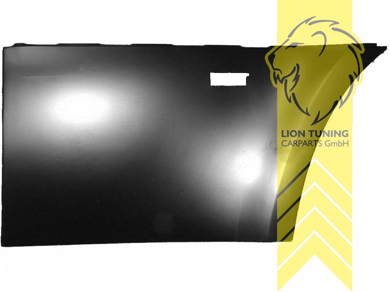 wird mit Schutzlackierung ausgeliefert - Farbe kann vom Bild abweichen, nur für links (Fahrerseite), Metall / Stahl, Eintragungsfrei / als Ersatzteil verwendbar