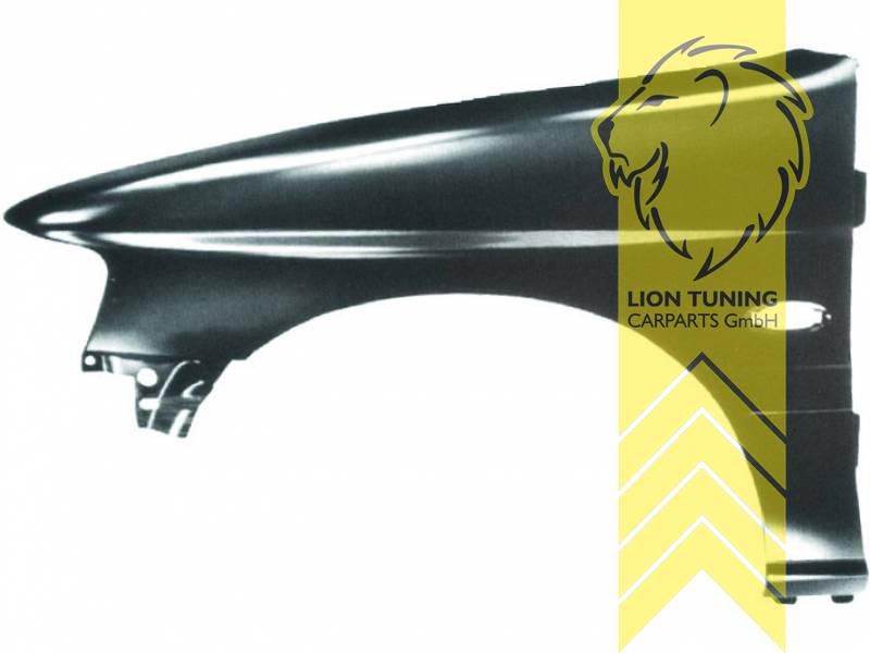 wird mit Schutzlackierung ausgeliefert - Farbe kann vom Bild abweichen, nur für links (Fahrerseite), Metall / Stahl, Eintragungsfrei / als Ersatzteil verwendbar