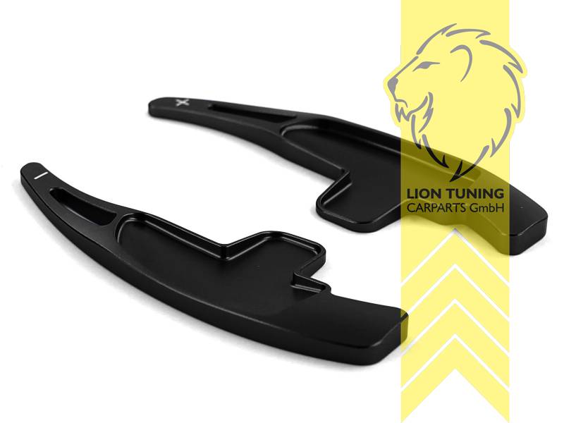 Liontuning - Tuningartikel für Ihr Auto  Alu Schaltwippen Verlängerung  Schaltpaddel für diverse Mercedes Benz AMG Modelle schwarz