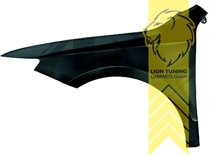 wird mit Schutzlackierung ausgeliefert - Farbe kann vom Bild abweichen, nur für links (Fahrerseite), Metall / Stahl, Eintragungsfrei / als Ersatzteil verwendbar