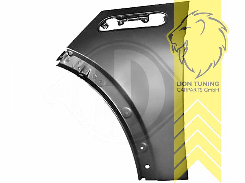 wird mit Schutzlackierung ausgeliefert - Farbe kann vom Bild abweichen, nur für rechts (Beifahrerseite), Metall / Stahl, Eintragungsfrei / als Ersatzteil verwendbar