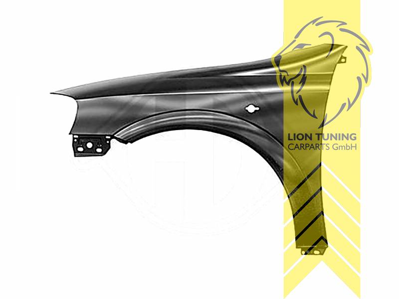 wird mit Schutzlackierung ausgeliefert - Farbe kann vom Bild abweichen, nur für links (Fahrerseite), Metall / Stahl, Eintragungsfrei / als Ersatzteil verwendbar