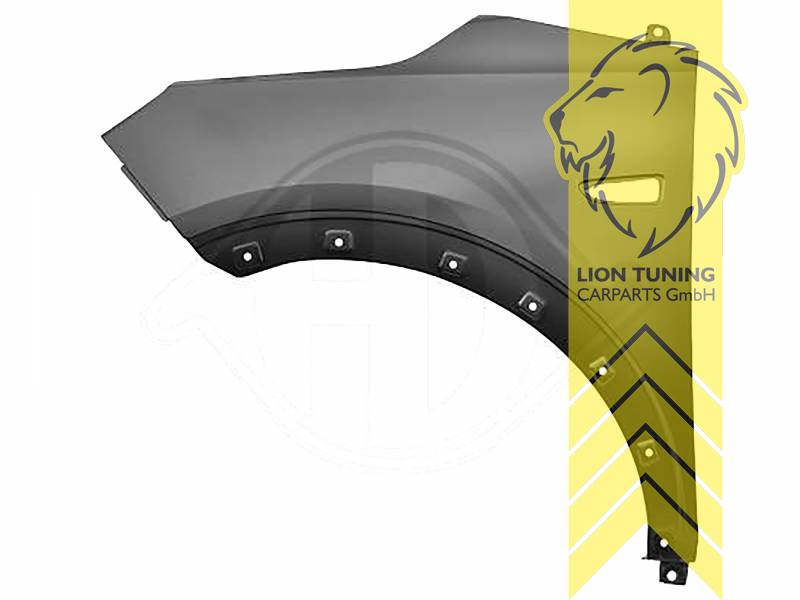 wird mit Schutzlackierung ausgeliefert - Farbe kann vom Bild abweichen, nur für links (Fahrerseite), Metall / Stahl, Eintragungsfrei / als Ersatzteil verwendbar