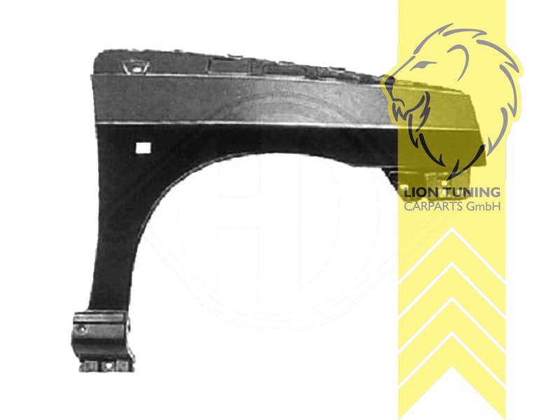 nur für links (Fahrerseite), Metall / Stahl, schwarz - lackierfähig, Eintragungsfrei / als Ersatzteil verwendbar