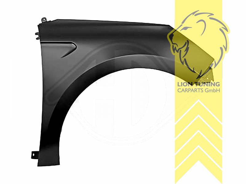 nur für rechts (Beifahrerseite), Metall / Stahl, schwarz - lackierfähig, Eintragungsfrei / als Ersatzteil verwendbar