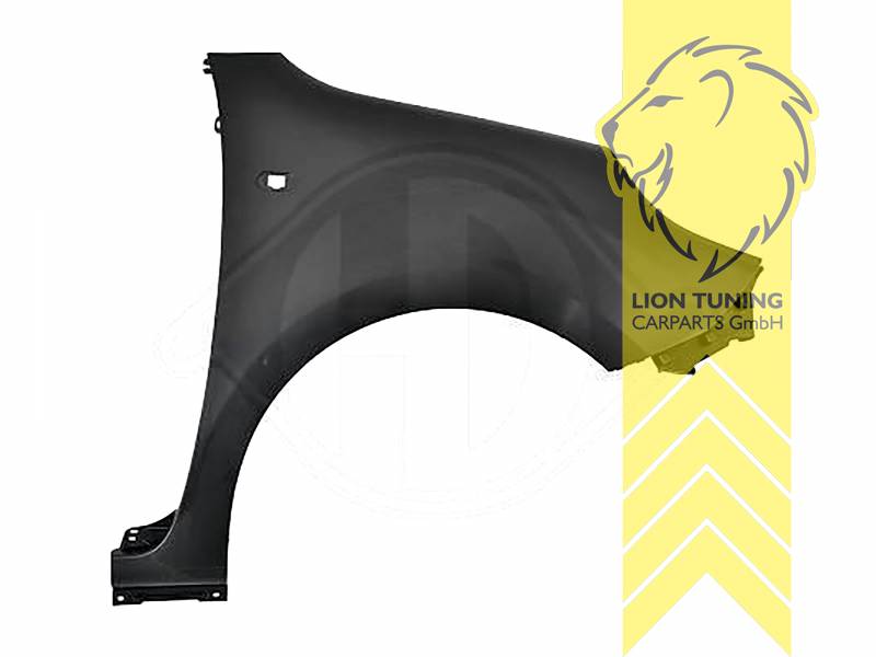 nur für rechts (Beifahrerseite), PP Kunststoff, schwarz - lackierfähig, Eintragungsfrei / als Ersatzteil verwendbar