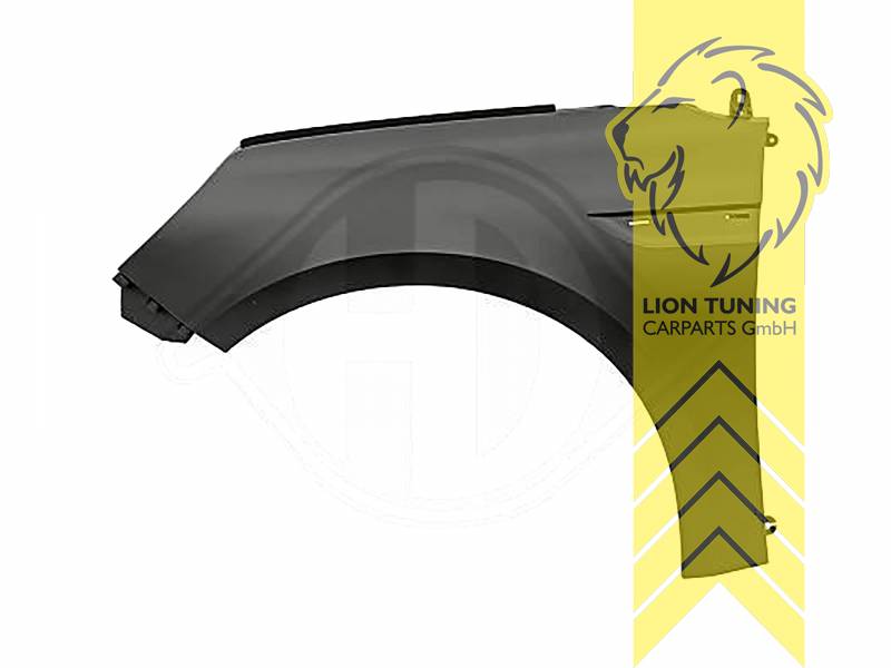 nur für links (Fahrerseite), PP Kunststoff, schwarz - lackierfähig, Eintragungsfrei / als Ersatzteil verwendbar