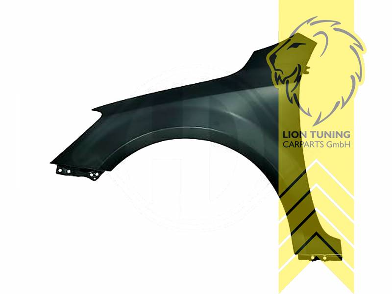 nur für links (Fahrerseite), Metall / Stahl, schwarz - lackierfähig, Eintragungsfrei / als Ersatzteil verwendbar