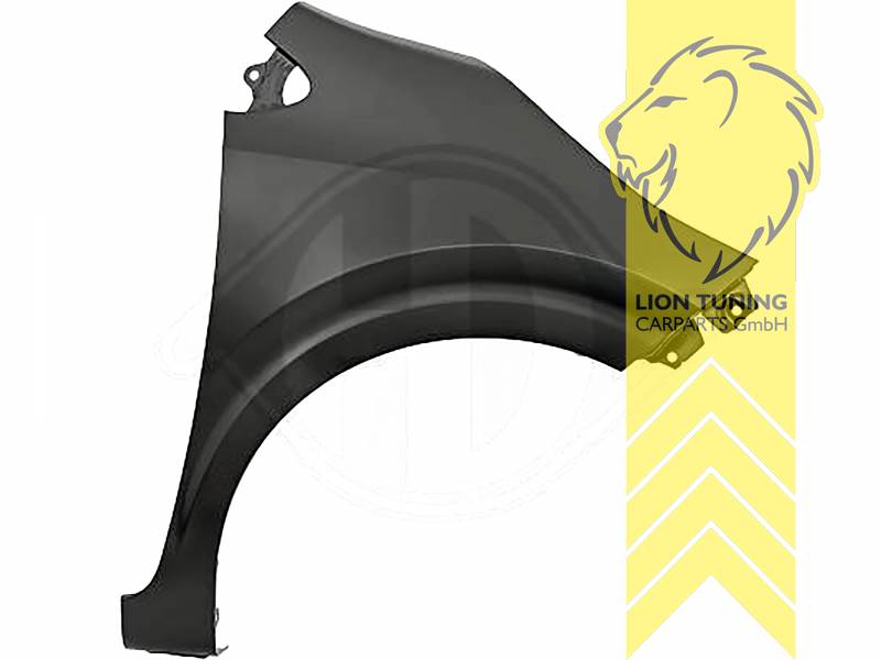 nur für rechts (Beifahrerseite), Metall / Stahl, schwarz - lackierfähig, Eintragungsfrei / als Ersatzteil verwendbar