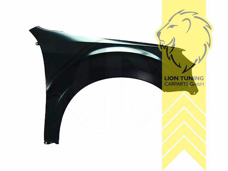 nur für rechts (Beifahrerseite), Metall / Stahl, schwarz - lackierfähig, Eintragungsfrei / als Ersatzteil verwendbar