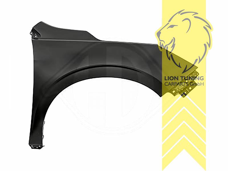 nur für rechts (Beifahrerseite), Metall / Stahl, schwarz - lackierfähig, Eintragungsfrei / als Ersatzteil verwendbar