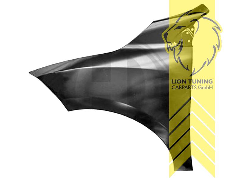 nur für links (Fahrerseite), Metall / Stahl, schwarz - lackierfähig, Eintragungsfrei / als Ersatzteil verwendbar