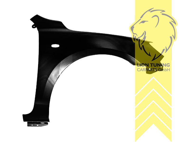 nur für rechts (Beifahrerseite), Metall / Stahl, schwarz - lackierfähig, Eintragungsfrei / als Ersatzteil verwendbar