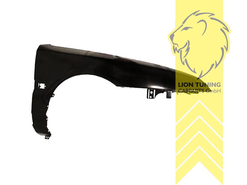 nur für rechts (Beifahrerseite), Metall / Stahl, schwarz - lackierfähig, Eintragungsfrei / als Ersatzteil verwendbar