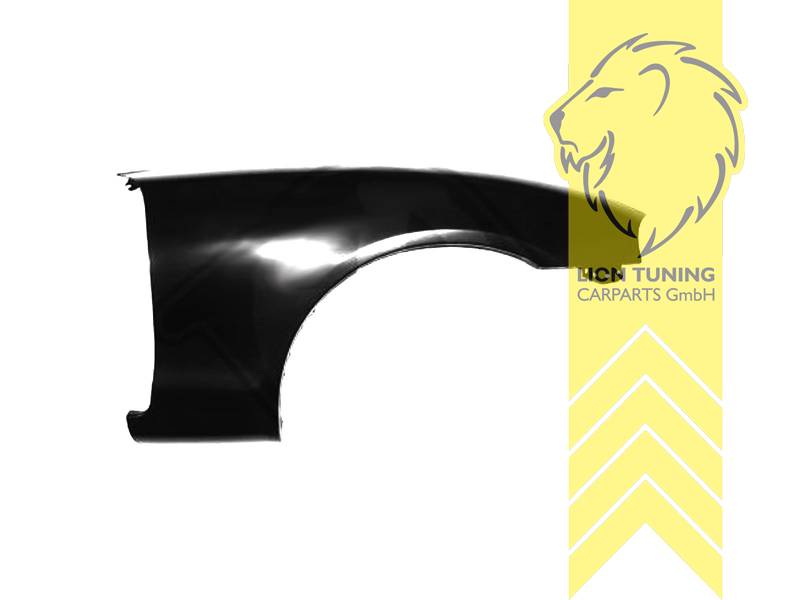 nur für rechts (Beifahrerseite), Metall / Stahl, schwarz - lackierfähig, Eintragungsfrei / als Ersatzteil verwendbar