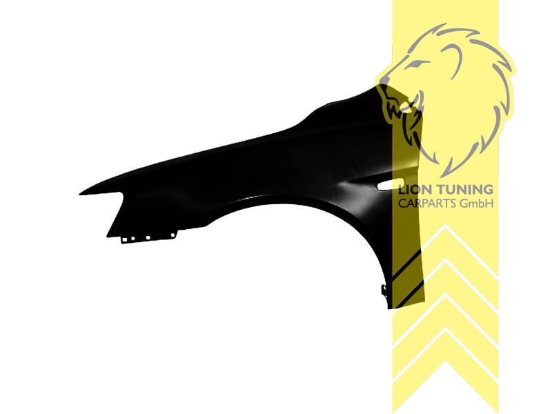 nur für links (Fahrerseite), Metall / Stahl, schwarz - lackierfähig, Eintragungsfrei / als Ersatzteil verwendbar