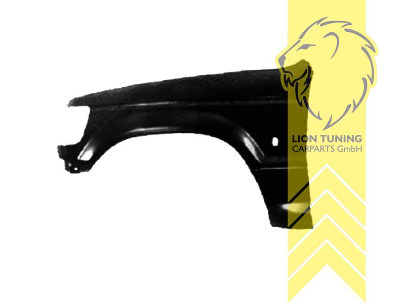 nur für links (Fahrerseite), Metall / Stahl, schwarz - lackierfähig, Eintragungsfrei / als Ersatzteil verwendbar