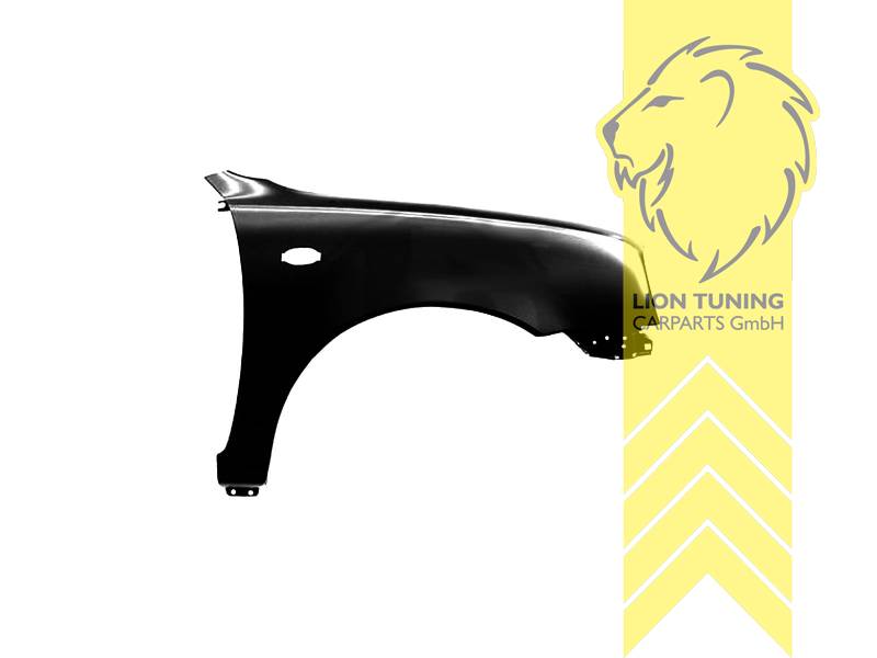 nur für rechts (Beifahrerseite), Metall / Stahl, schwarz - lackierfähig, Eintragungsfrei / als Ersatzteil verwendbar