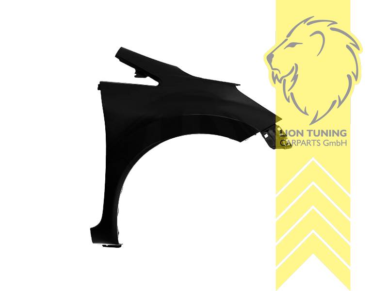 nur für rechts (Beifahrerseite), Metall / Stahl, schwarz - lackierfähig, Eintragungsfrei / als Ersatzteil verwendbar