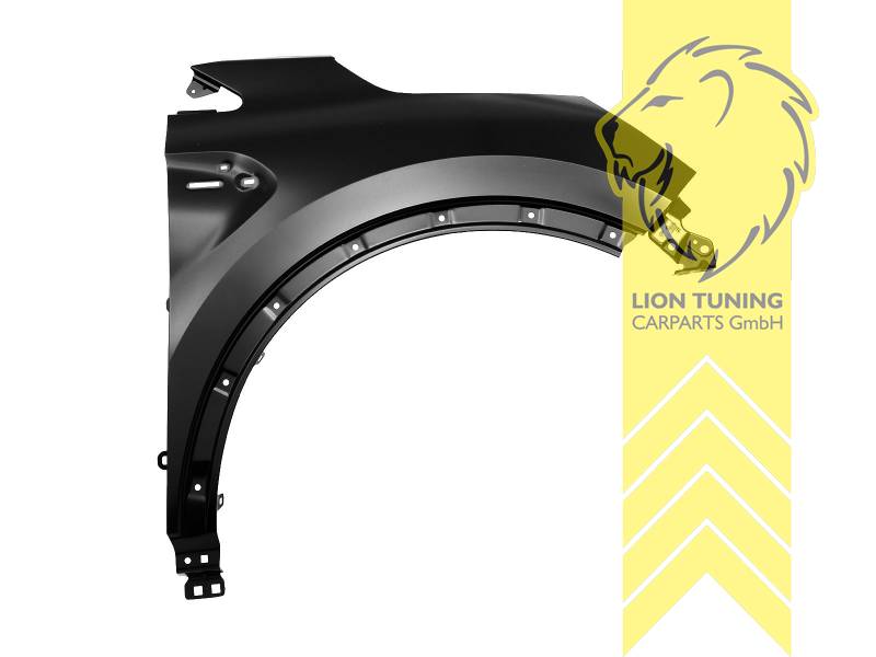 nur für rechts (Beifahrerseite), PP Kunststoff, schwarz - lackierfähig, Eintragungsfrei / als Ersatzteil verwendbar