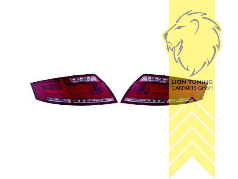 LED, dynamischer LED Blinker, rot, schwarz, Eintragungsfrei / mit E-Prüfzeichen