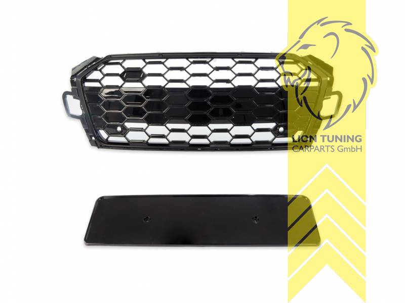 schwarz glänzend, für Fahrzeuge mit PDC, ABS Kunststoff, Eintragungsfrei / als Ersatzteil verwendbar