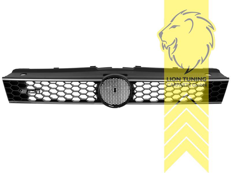 schwarz/chrom, ABS Kunststoff, Eintragungsfrei / als Ersatzteil verwendbar