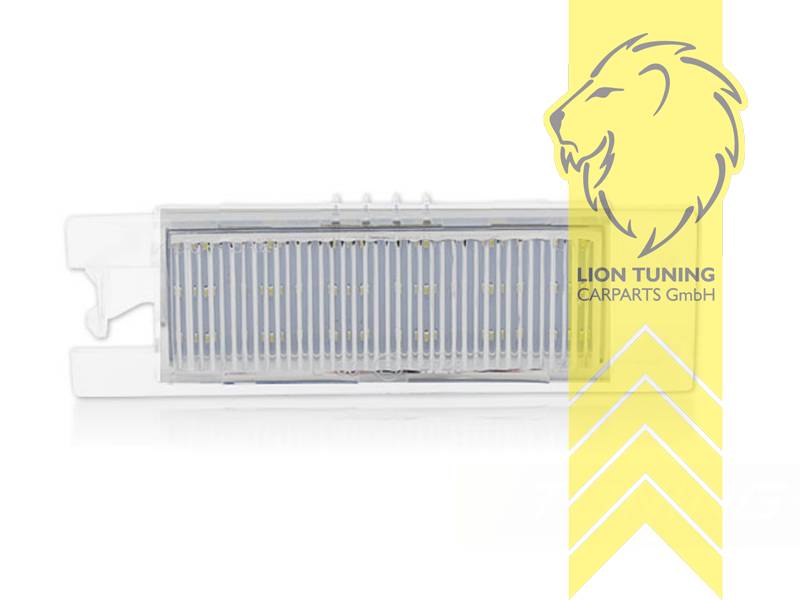 Liontuning - Tuningartikel für Ihr Auto  Lion Tuning Carparts GmbH LED SMD  Kennzeichenbeleuchtung BMW E46 Limousine Touring Compact