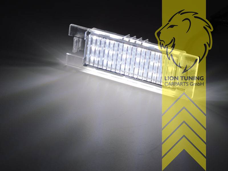 Liontuning - Tuningartikel für Ihr Auto  Lion Tuning Carparts GmbH LED SMD  Kennzeichenbeleuchtung für VW Golf 2 Jetta 2