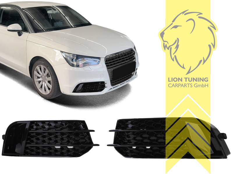 schwarz glänzend, nicht passend für S-Line, PP Kunststoff, Eintragungsfrei / als Ersatzteil verwendbar