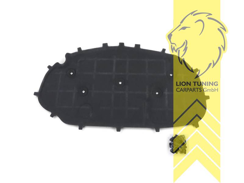 Bitte vor dem Kauf mit Originalteilenummer vergleichen, 5K0863831A, mit Befestigungsmaterial (Kunststoffclips), Schallschutzbaumwolle, Eintragungsfrei / als Ersatzteil verwendbar