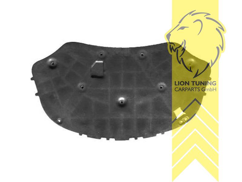 Bitte vor dem Kauf mit Originalteilenummer vergleichen, 3C0863831A, mit Befestigungsmaterial (Kunststoffclips), Schallschutzbaumwolle, Eintragungsfrei / als Ersatzteil verwendbar