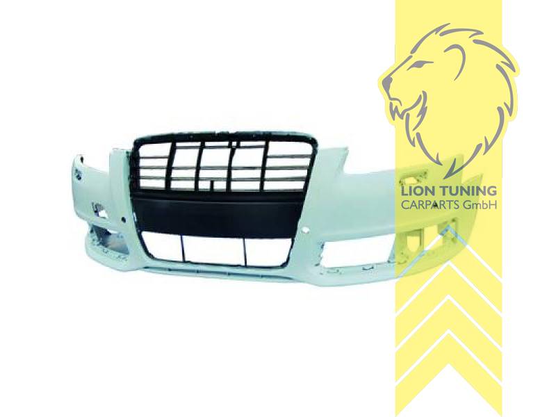 nicht passend für S-Line, nicht passend für V8, PP Kunststoff, grundiert, für Fahrzeuge mit PDC, für Fahrzeuge mit SRA, Eintragungsfrei / als Ersatzteil verwendbar