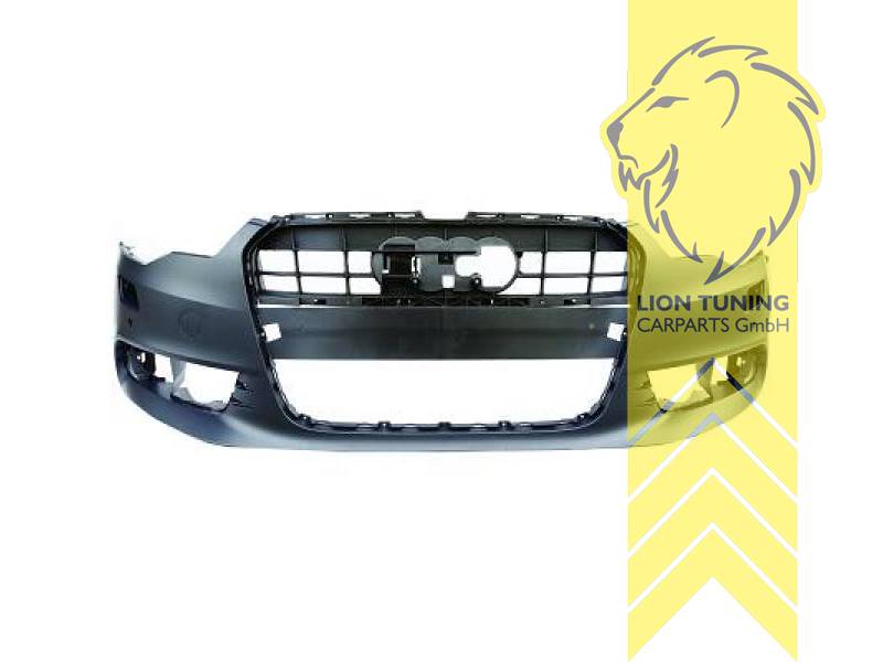 nicht passend für S-Line, PP Kunststoff, grundiert, für Fahrzeuge mit PDC, für Fahrzeuge mit SRA, Eintragungsfrei / als Ersatzteil verwendbar