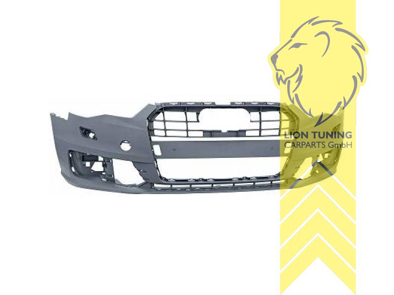 nicht passend für S-Line, PP Kunststoff, grundiert, für Fahrzeuge ohne PDC, für Fahrzeuge mit SRA, Eintragungsfrei / als Ersatzteil verwendbar