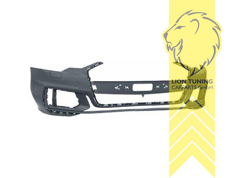 nur passend für S Line, PP Kunststoff, grundiert, für Fahrzeuge ohne PDC, für Fahrzeuge mit SRA, Eintragungsfrei / als Ersatzteil verwendbar