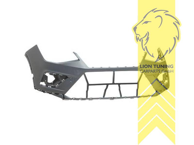 nicht passend für FR und CUPRA Stoßstange, PP Kunststoff, grundiert, für Fahrzeuge ohne PDC, für Fahrzeuge ohne SRA, Eintragungsfrei / als Ersatzteil verwendbar