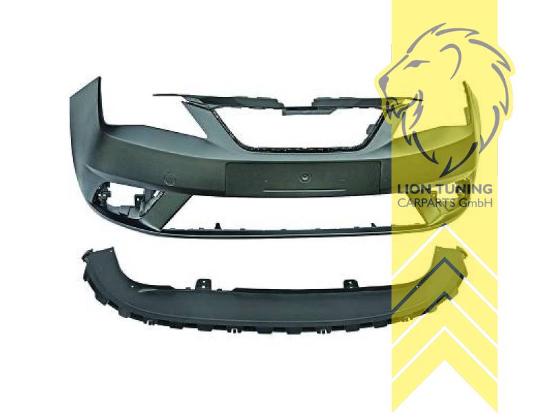 nicht passend für FR und CUPRA Stoßstange, PP Kunststoff, grundiert, für Fahrzeuge ohne PDC, für Fahrzeuge ohne SRA, Eintragungsfrei / als Ersatzteil verwendbar