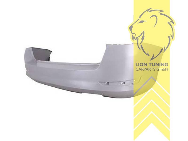 PP Kunststoff, grundiert, für Fahrzeuge mit oder ohne PDC - Löcher sind angezeichnet, Eintragungsfrei / als Ersatzteil verwendbar