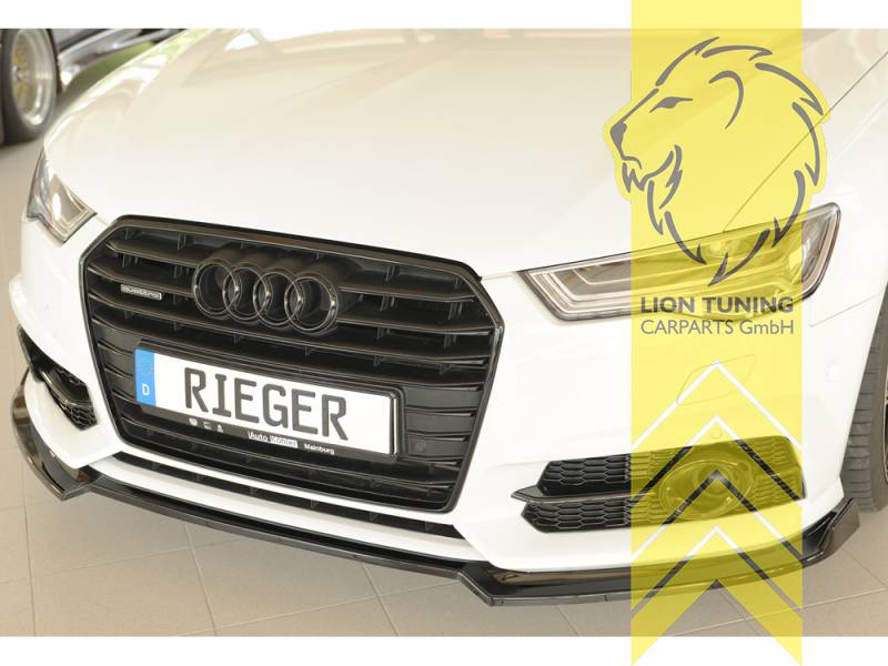 schwarz glänzend, nur passend für Modelle mit S-Line, ABS Kunststoff, Eintragungsfrei / mit ABE