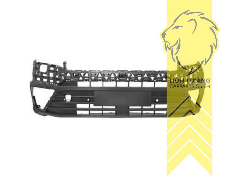 PP Kunststoff, schwarz mit Struktur - wie original, für Fahrzeuge mit PDC, für Fahrzeuge ohne Radar (ACC), für Fahrzeuge ohne SRA, Eintragungsfrei / als Ersatzteil verwendbar